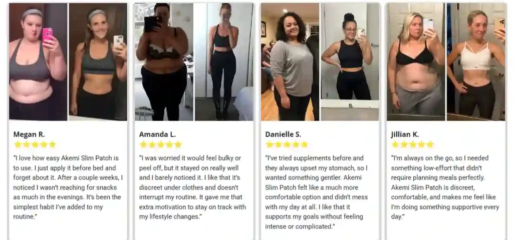 Akemi Slim Patch Customer reviews