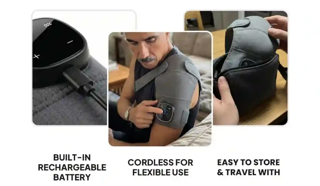 RejuvaCare Shoulder Massager Features